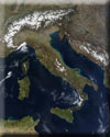 italie vue du ciel