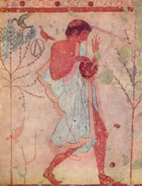 musicien etrusque