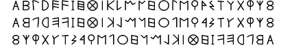 alphabet etrusque