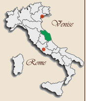 les marches carte italie