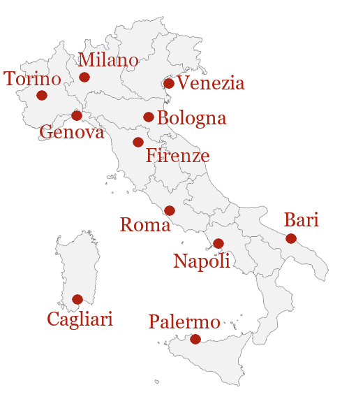 Cartina Italia