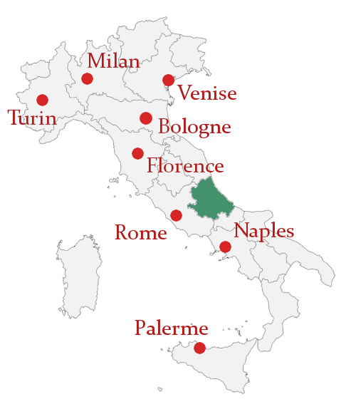 Carte Italie