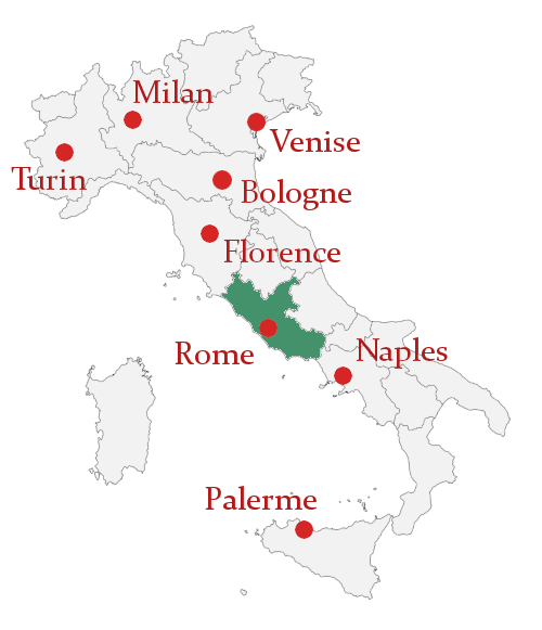Carte Italie