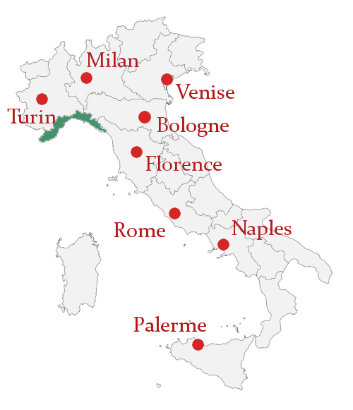 Carte Italie