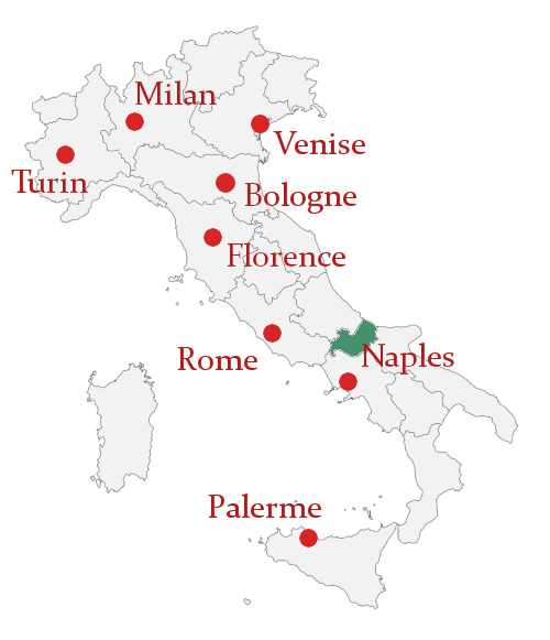 Carte Italie