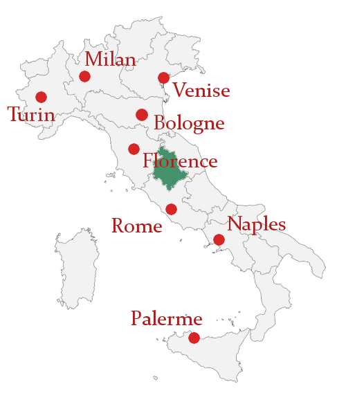 Carte Italie