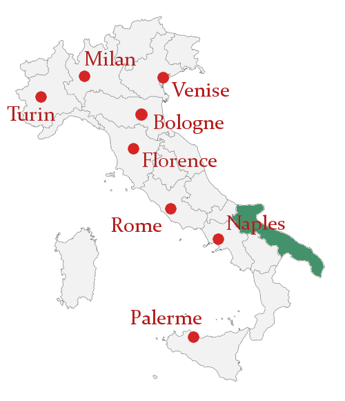 Carte Italie