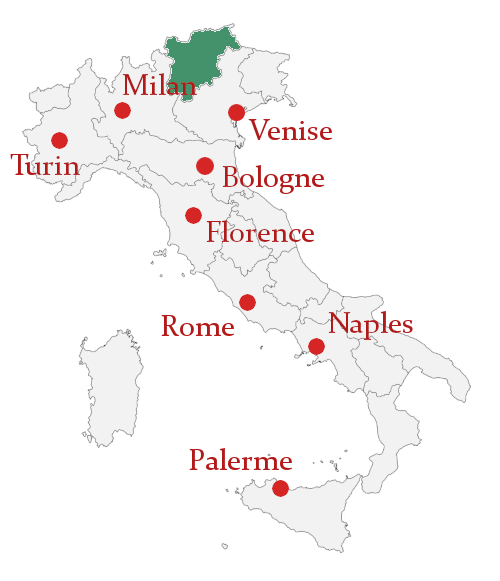 Carte Italie