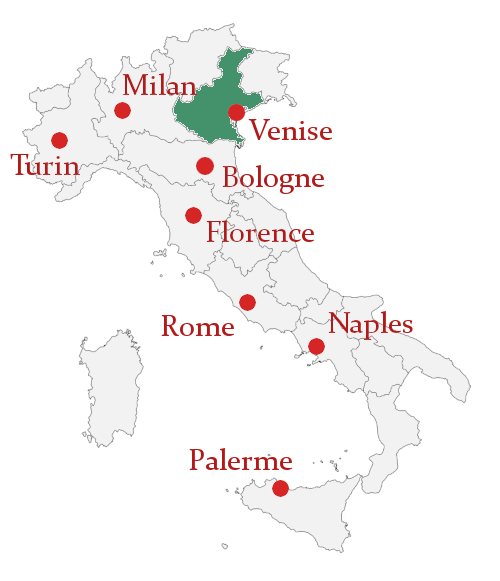 Carte Italie