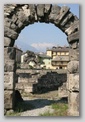 aosta : foro romano