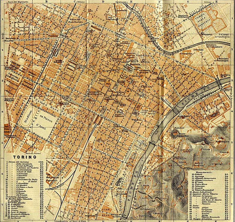 carte de turin, 1913