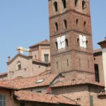 foto della Campanile della cattedrale di asti