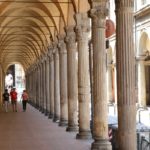 portico, basilica san giacomo, bologna