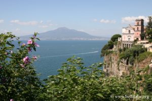 Foto del Vesuvio da Vico Equense