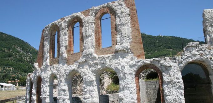 teatro romano, gubbio