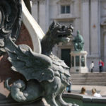 piazza della madonna, fontana maggiore, loreto