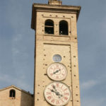 tolentino, torre degli orologi