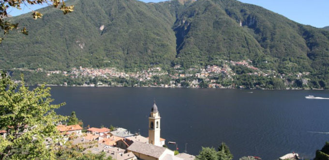 foto del lago di como