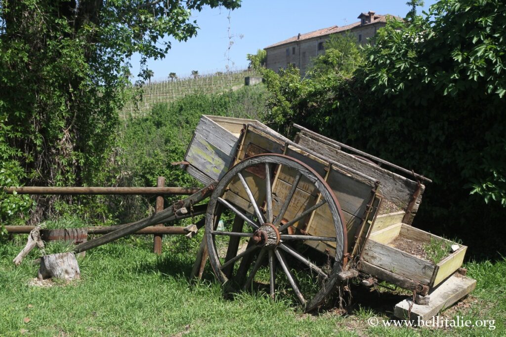 Photo d'une charette des Langhe