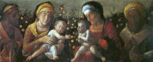 mantegna-sacra-famiglia-e-famiglia-del-Battista-sant-andrea