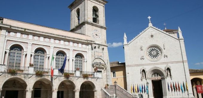 Piazza San Benedetto, Norcia