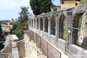 foto del teatro romano di verona