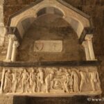 Photo de la tombe dans le Vico del Campanile à Gênes