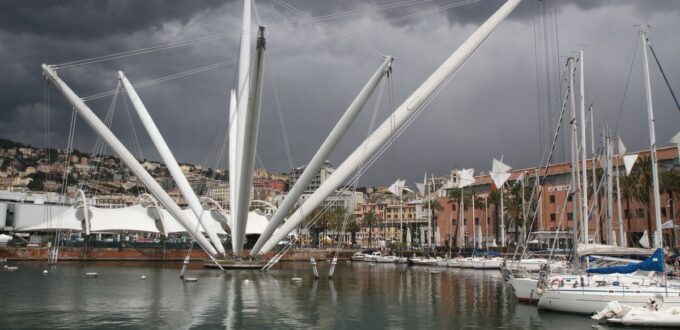 Photo du Bigo, port de Gênes
