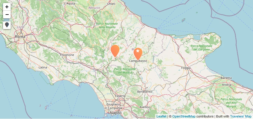 Map of Molise