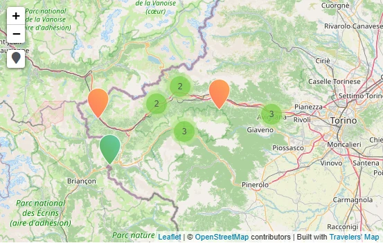 Mappa di Val di Susa