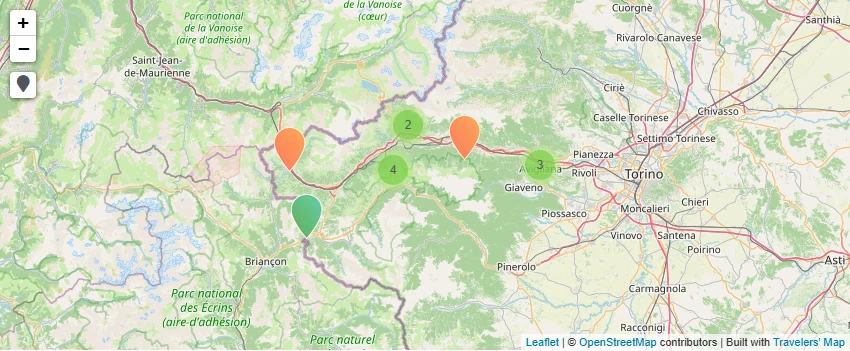 Map of Susa Valley